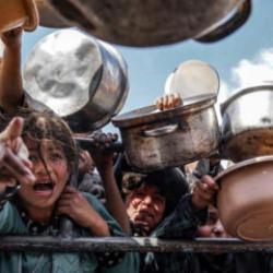 Gazze'de açlık kuyrukları! Ateşkese rağmen kıtlık! 