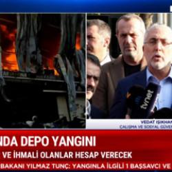 Dilovası'ndaki yangında ihmali olanlar hesap verecek! Bakan Işıkhan net konuştu