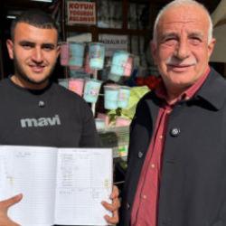 Veresiye defterindeki 149 bin TL'lik borcu ödeyen hayırsever: 'Allah bilsin'