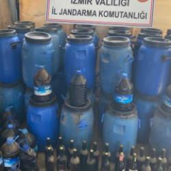 4 adrese sahte içki operasyonu: Bir tondan fazla ele geçirildi