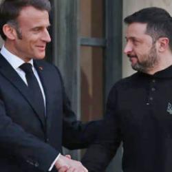 Macron 'büyük gün' diyerek duyurdu: Fransa ve Ukrayna imzaları attı