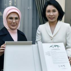 Emine Erdoğan, Güney Koreli first lady ile çeşitli ziyaretler gerçekleştirdi