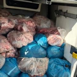 Tekirdağ'da 2 ton kaçak sakatat ele geçirildi