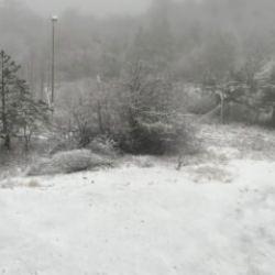 Balıkesir Sındırgı'da kar yağdı