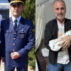 Düşen uçakta şehit olan astsubay Altıok’un bebeği dünyaya geldi
