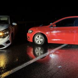 Alkollüyken kaza yaptı, ağaçlık alana silah saklarken yakalandı