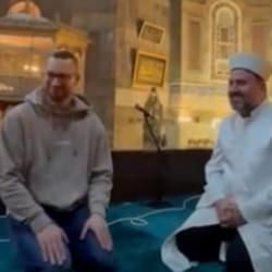 Alman vatandaşı Yven, Ayasofya Camii'den Müslüman oldu