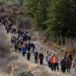 Konya'da 'Yürüyoruz Etkinliği' aralık ayında yeni rotalarla devam ediyor 