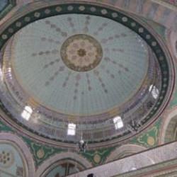 Zeminden tavana ince işçilik! Osmanlı’dan izler taşıyan “Yeşil Camii”