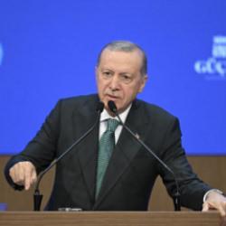 Cumhurbaşkanı Erdoğan'dan 'Filistin Devleti' mesajı! Salonda alkış tufanı koptu