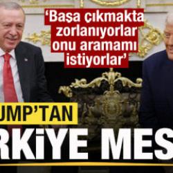 Trump'tan son dakika Türkiye açıklaması: Başa çıkmakta zorlanıyorlar, aramamı istiyorlar
