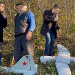 Kocaeli’deki Rus İHA’sını vatandaş baltayla indirmiş