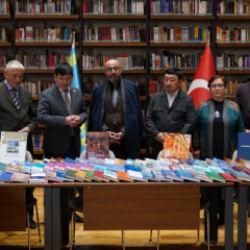 Rami Kütüphanesi’nde “Kazakistan Bilim ve Edebiyat Köşesi” açıldı