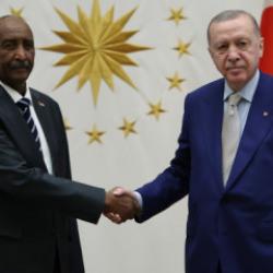 Cumhurbaşkanı Erdoğan, Sudan Egemenlik Konseyi Başkanı el-Burhan ile görüştü