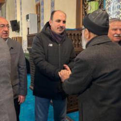 Başkan Altay, Filistin'e destek için sabah namazında Konyalılarla buluştu