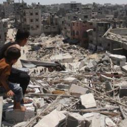 Gazze'de can kaybı 71 bin 412'ye ulaştı