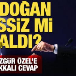 Özel'e tokat gibi 'Erdoğan' cevabı: Batılılara ağlamadı, savaş uçaklarına meydan okudu