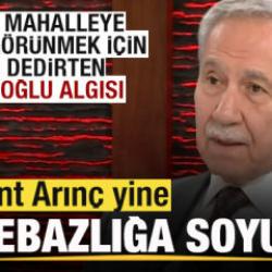 Bülent Arınç yine fitne peşinde! Tepki çeken İmamoğlu algısı