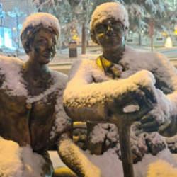 Bursa'da lapa lapa kar yağışı! Kent beyaza büründü