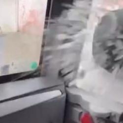 Adana'da minibüsün camını kıran saldırganın sözleri 'pes' dedirtti