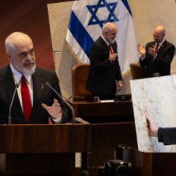 Katil Netanyahu'yu öven Edi Rama'dan İsrail Meclisi'nde Gazze için skandal öneri