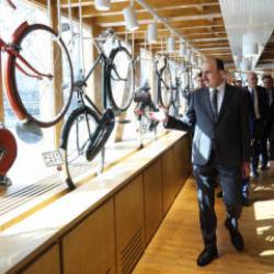 Avrupa Bisiklet Birliği Başkanı Casa, Başkan Altay’ı ziyaret etti