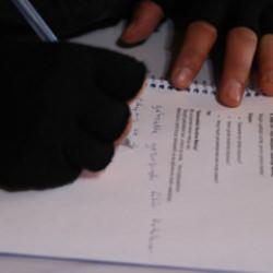 Çocuk ve genç yükümlüler kendi hikayelerini yazdı