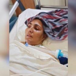 Eşinin dövüp, olayı kaza gibi göstermeye çalıştığı kadın, 54 gündür yoğun bakımda