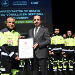 Konya Büyükşehir'den afet yönetiminde Türkiye'de bir ilk 