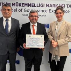 Gaziantep Büyükşehir'e Avrupa'dan yönetişim ödülü