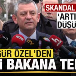 Özgür Özel'den yeni bakan Akın Gürlek'e tehdit! Skandal sözler: Artık onu düşünsün