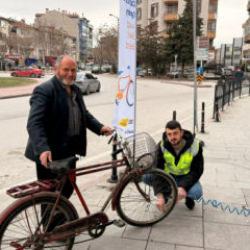 Konya Büyükşehir'den 'Dünya Kışın İşe Bisikletle Gitme Günü' etkinlikleri