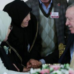 Cumhurbaşkanı Erdoğan, şehit aileleriyle iftar programında bir araya geldi