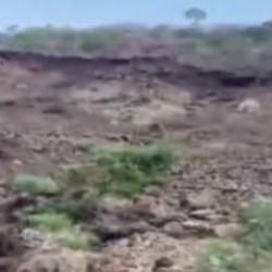 Şiddetli yağış sonrası heyelan: İlçe ile bağlantı kesildi