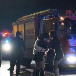 E-5'te feci kaza: Araç yan yola uçtu, kadınlar birbirine girdi