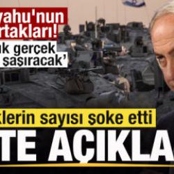 Netanyahu'nun suç ortakları! Asker listesi yayınlandı! Türklerin sayısı şoke etti