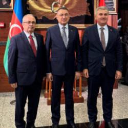 Milletvekili Canbey Azerbaycan’da temaslarda bulundu 