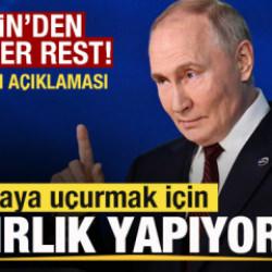 Putin'den nükleer rest! 'TürkAkım' açıklaması! Havaya uçurmak için hazırlık yapıyorlar