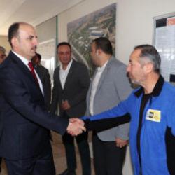 Başkan Altay Merkez İçme Suyu Arıtma Tesisleri'nde incelemelerde bulundu 