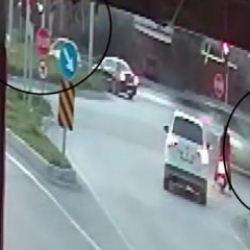 Korkunç çarpışma: Kırmızı ışıkta geçmenin bedeli ağır oldu