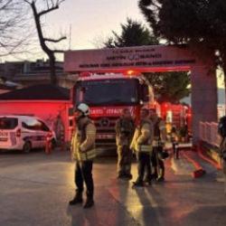 Sarıyer'de Baltalimanı Kemik Hastanesi’nde çıkan yangın söndürüldü