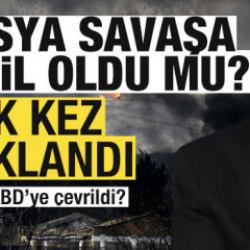 Son dakika Rusya açıklaması! Savaşa dahil oldu mu? İlk kez açıklandı! Gözler ABD'de!