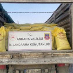 Ankara'da çiftçinin hem cebini hem de tarlasını soyacaklardı: 30 ton ele geçirildi 