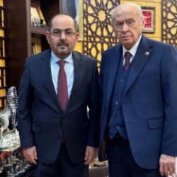 Bahçeli'den, Abdurrahman Mustafa'ya 'tebrik' telefonu