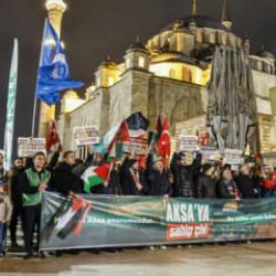 STK’lardan İsrail’in Mescid-i Aksa’daki ibadet yasağına tepki