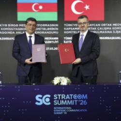 İletişim Başkanlığı ile Azerbaycan Medya Kalkınma Ajansı arasında mutabakat zaptı 