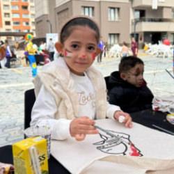 Liman Gönüllüleri Platformu, Filistinli çocuklarla bayram sevincini paylaştı