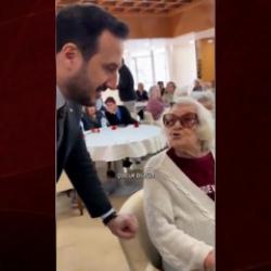 AK Parti İstanbul Başkanı Abdullah Özdemir'in yaşlı Bakım merkezindeki sohbeti viral oldu