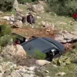 Antalya'da otomobil şarampole düştü: 1 ölü, 3 yaralı