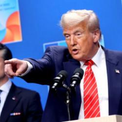 Trump'tan tüm bölgeyi karıştıracak duyuru! Hürmüz'e abluka! NATO ülkeleri de katılacak